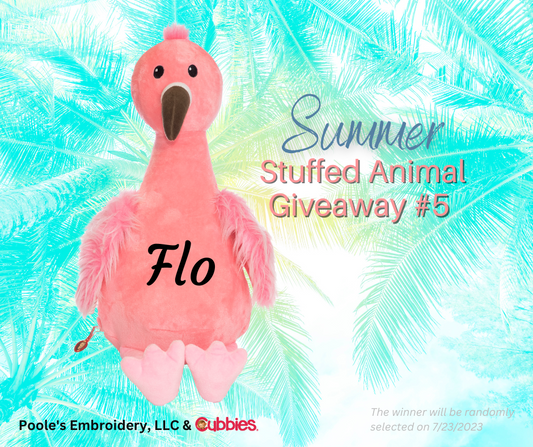 Summer Stuffed Animal Giveaway #5 - Ended 7/22/2023