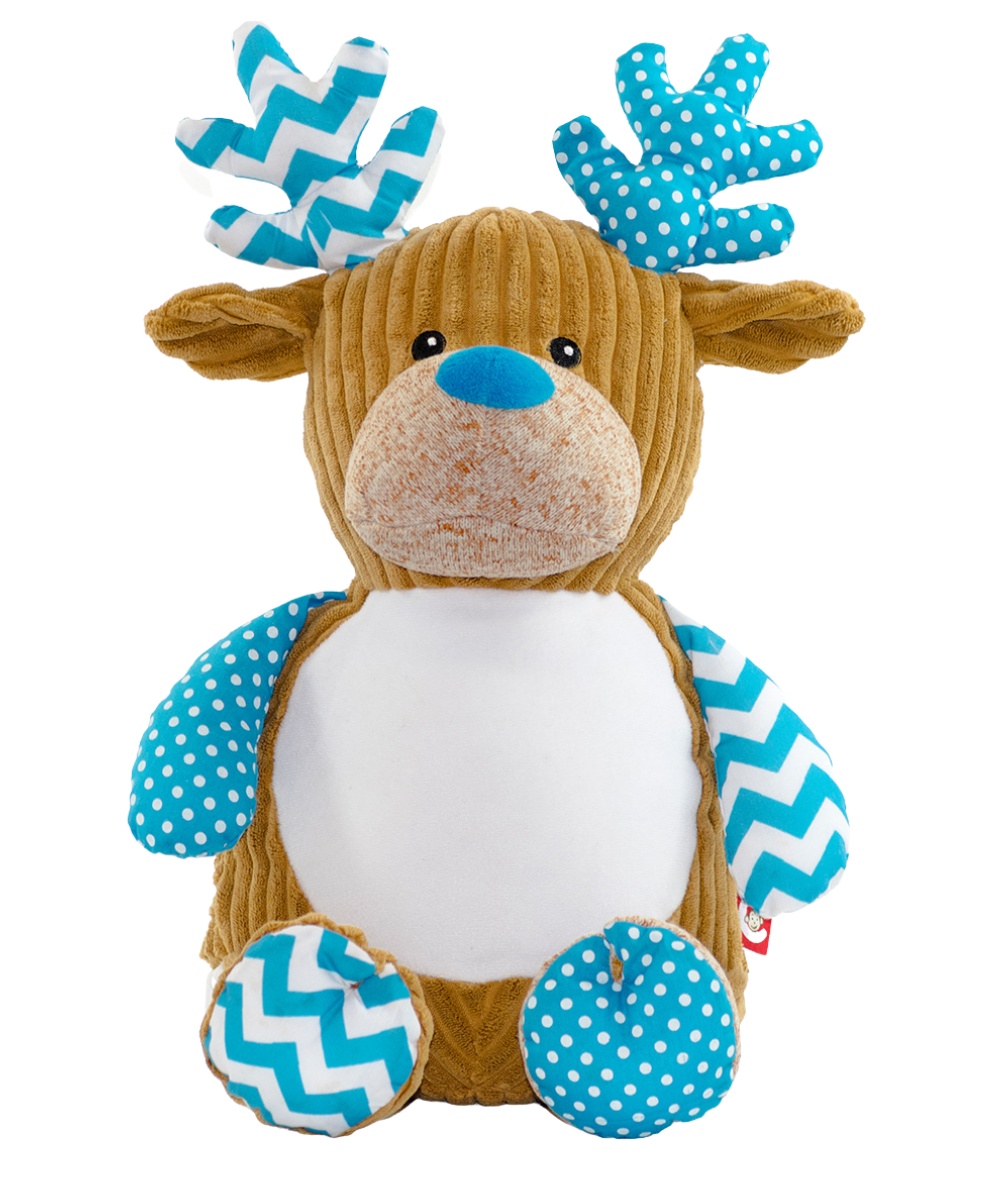 Deer - Cupcake, Blue