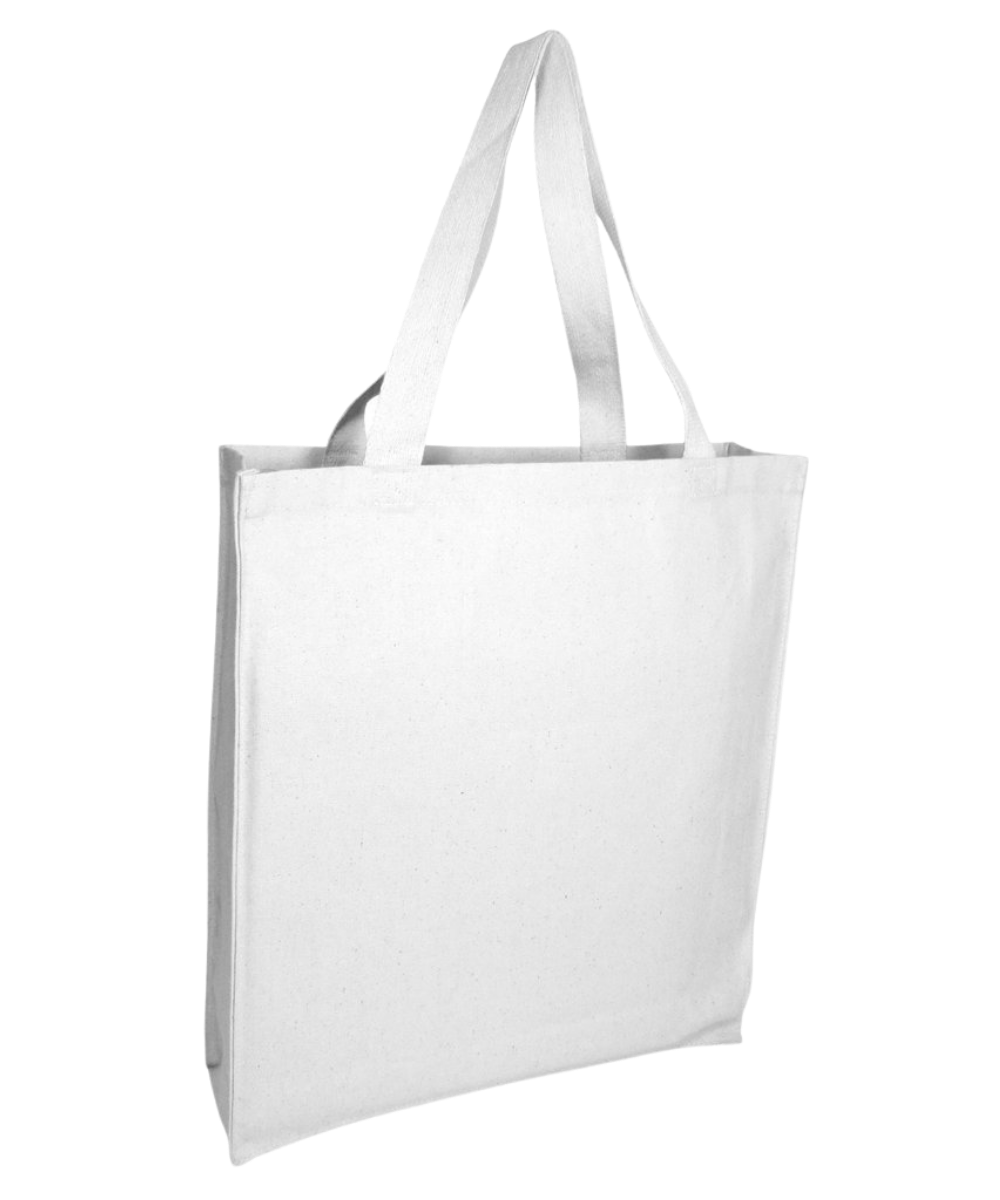 White Canvas Tote Bag