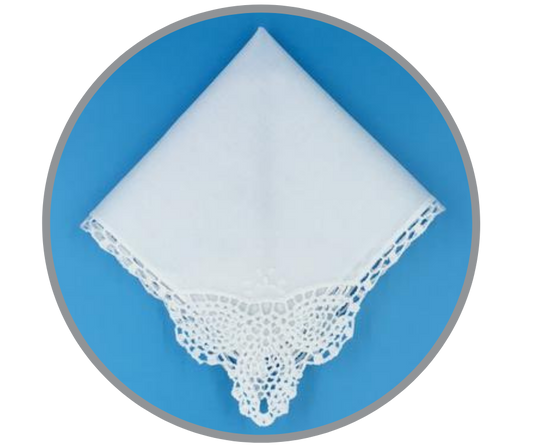 Lace Corner Handkerchief