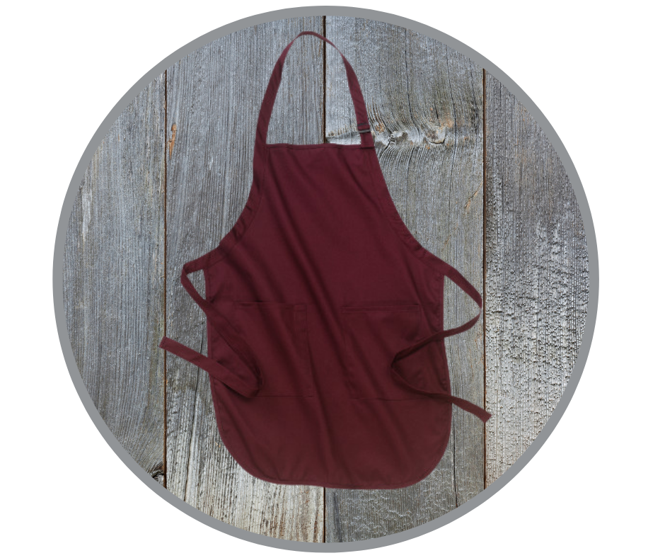Port Authority® Full-Length Apron with 2 Pockets
