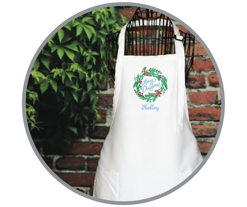 Full Length Apron With 2 Pockets