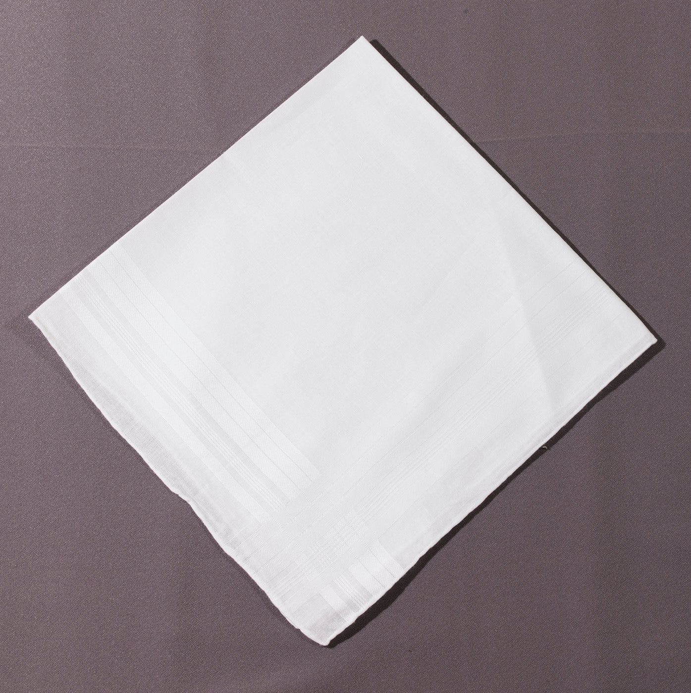 Satin Banded Handkerchief