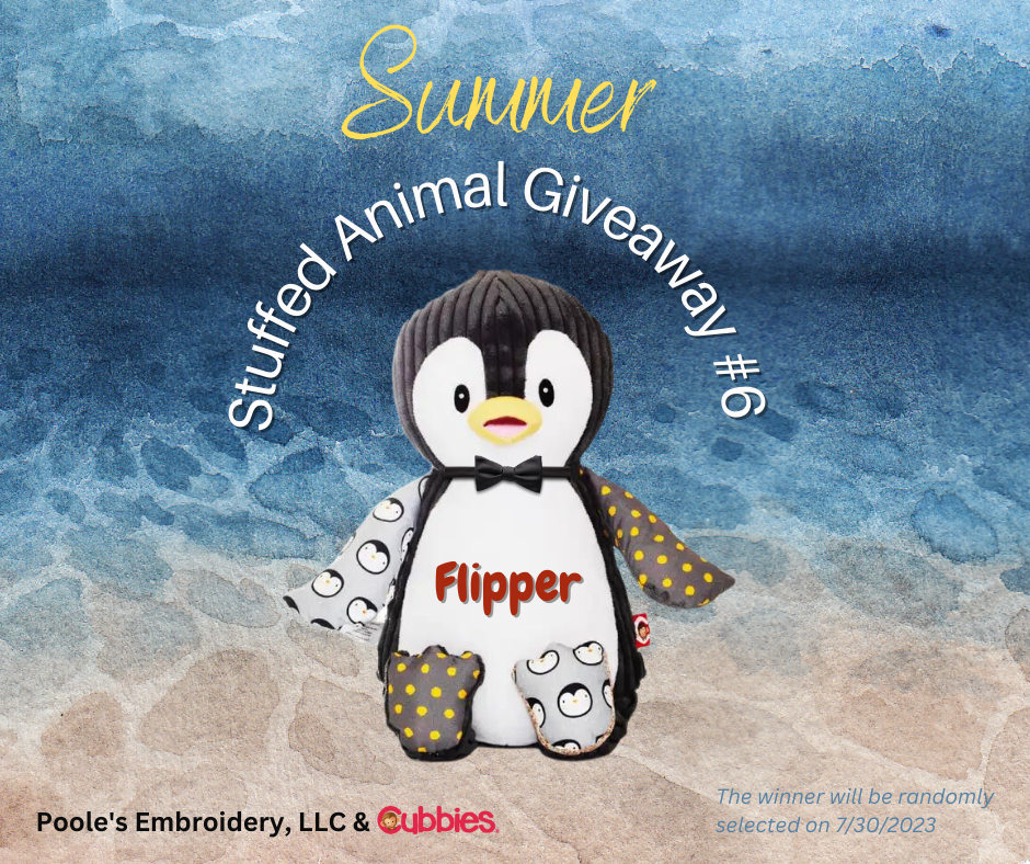 Summer Stuffed Animal Giveaway #6 - Ended 7/29/2023