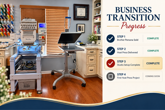 Business Transition Update: Step 3 Complete