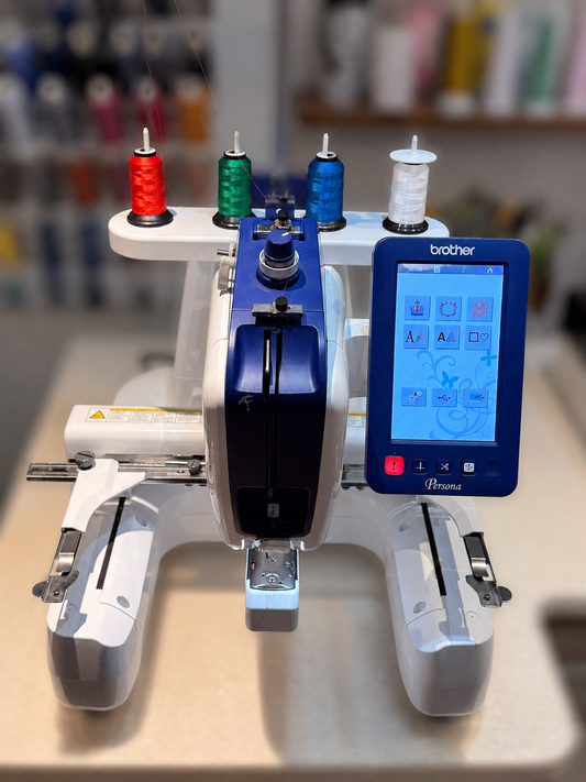 A Well-Cared-For Embroidery Machine Looking for Its Next Home