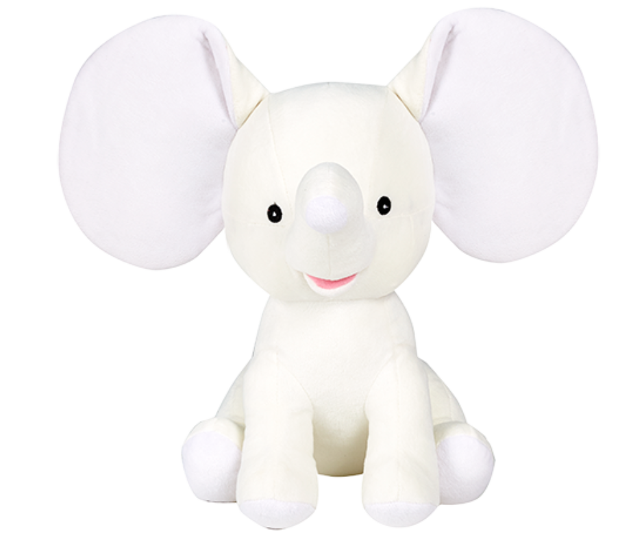 Dumble Elephant, White