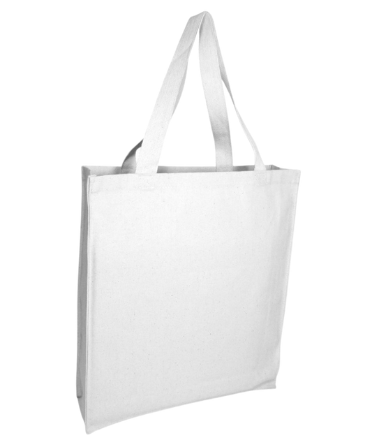 White Canvas Tote Bag