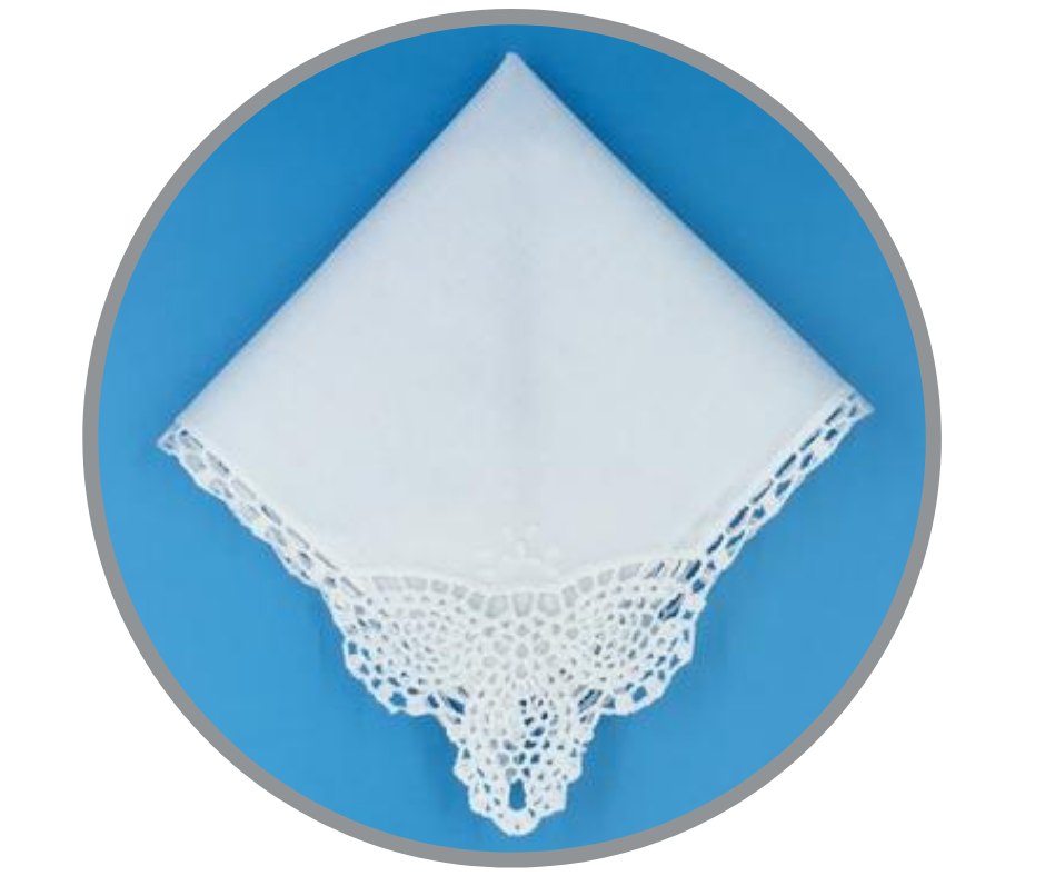 Lace Corner Handkerchief