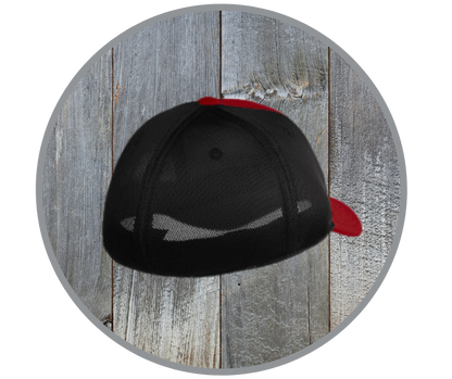 Port Authority® Pique Mesh Fitted Ball Cap