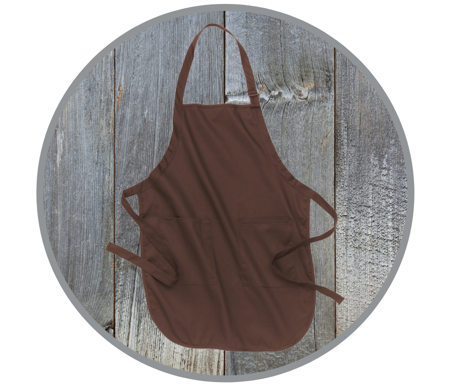 Port Authority® Full-Length Apron with 2 Pockets