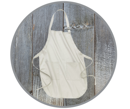 Port Authority® Full-Length Apron with 2 Pockets