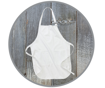 Port Authority® Full-Length Apron with 2 Pockets