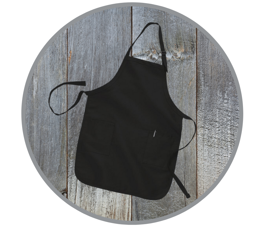 Full Length Apron With 2 Pockets
