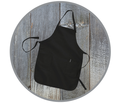 Full Length Apron With 2 Pockets