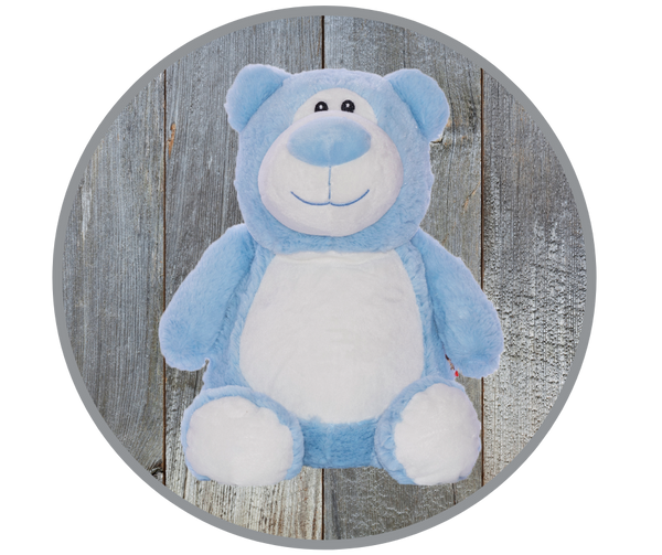 Classic Teddy Bear, Light Blue