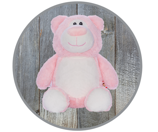 Classic Teddy Bear, Light Pink
