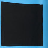 Hemstitched Handkerchief, Black