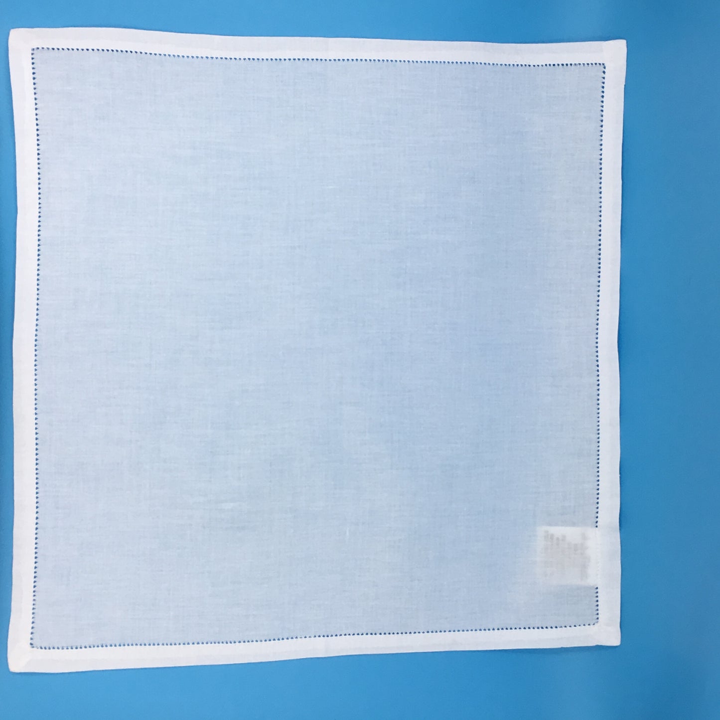 Hemstitched Handkerchief, White