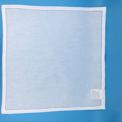 Hemstitched Handkerchief, White