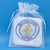 White Organza Bag for Handkerchief