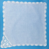 Bonnie Lace Handkerchief, Pink