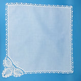 Lace Corner Handkerchief