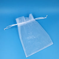 White Organza Bag for Handkerchief