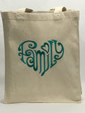 Family Heart Tote Bag