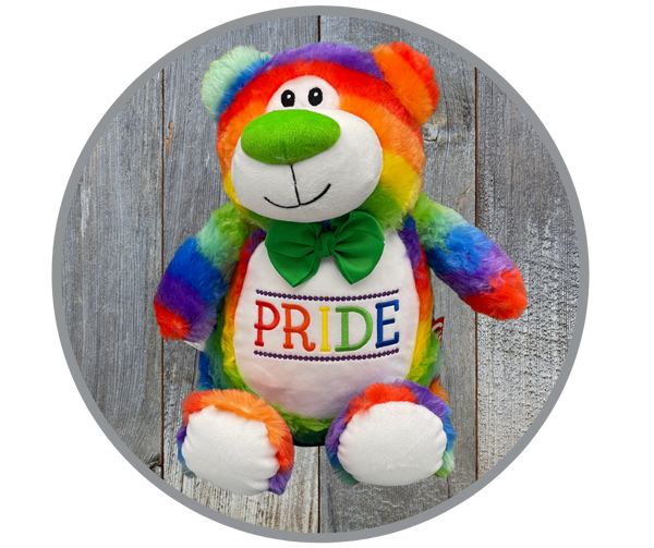 Embroidered Pride Bear