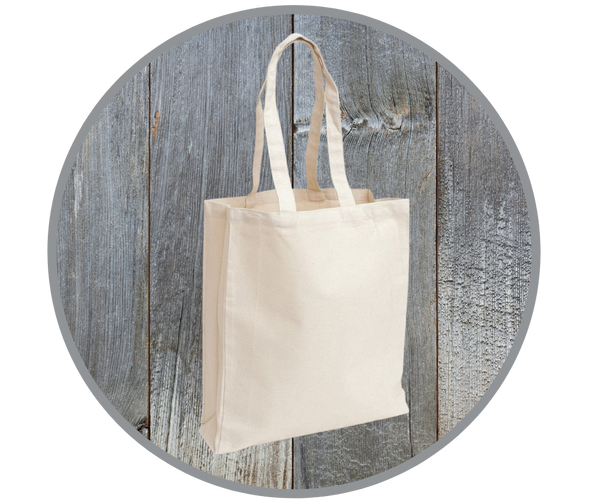 Small Canvas Tote Bag – Poole's Embroidery, LLC
